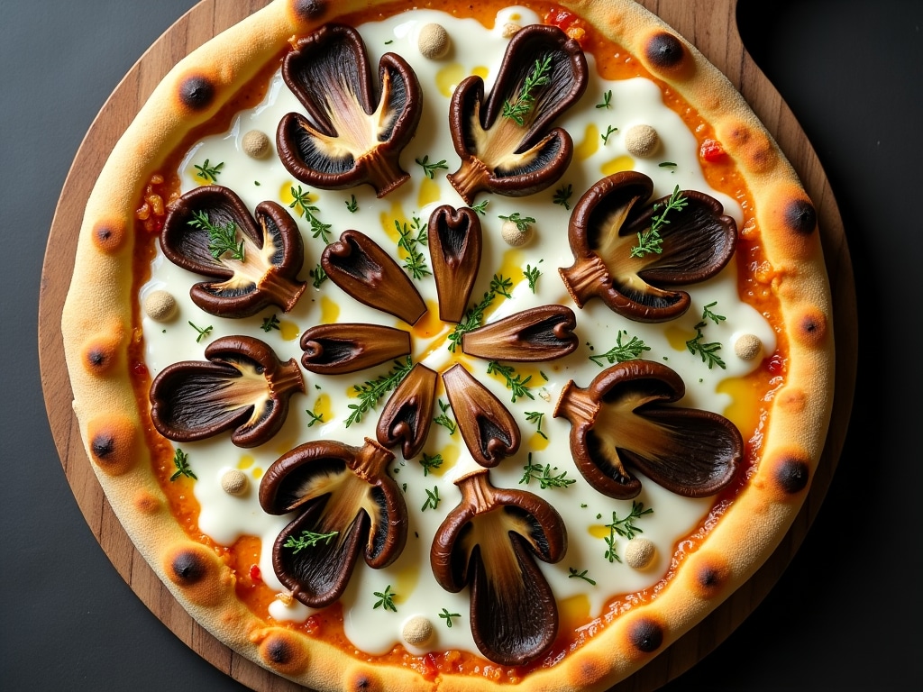 Mushroom Truffle Pizza